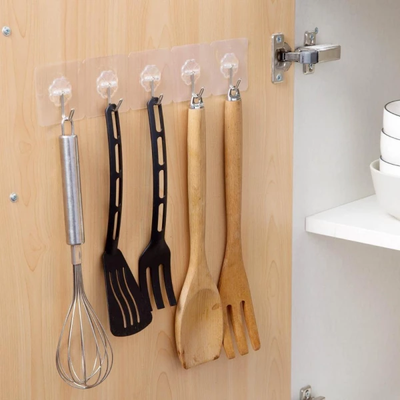 Hanging Hooks For Kitchen, Super Adhesive Hooks