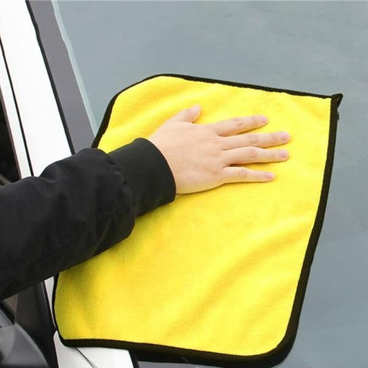 Car Wash Microfiber Towel Auto Cleaning Drying Cloth Hemming Super  Absorbent NEW